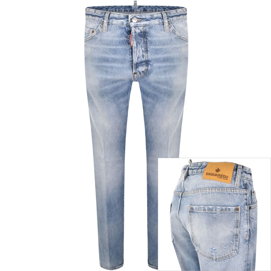 DSQUARED2 Cool Guy Slim Fit Jeans Blue | Mainline Menswear ca